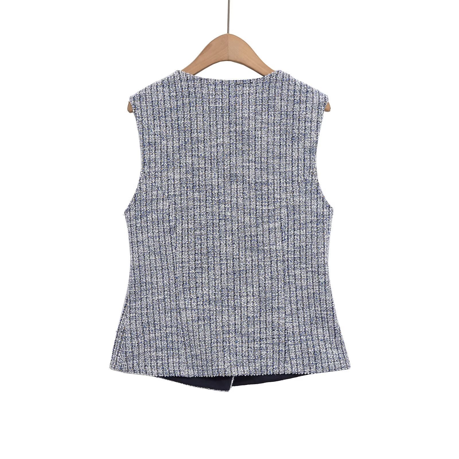 Xiaoxiangfeng sleeveless top+skirt set