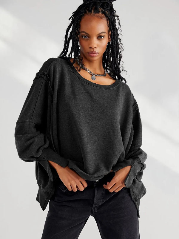Sports base shirt knitted shirt long sleeved top
