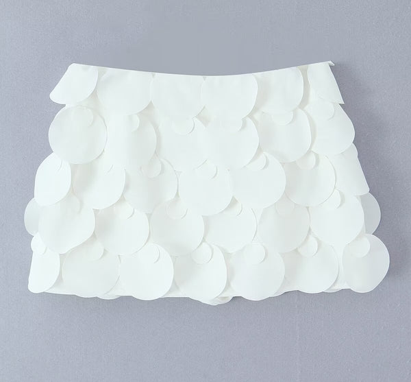 Women's handmade decorative round skirt pants with European and American style