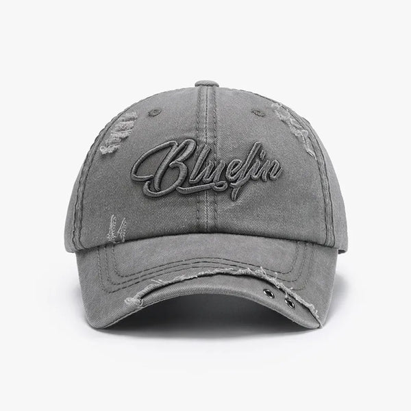 Embroidered Letter Cotton Baseball Cap