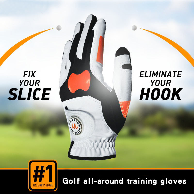 Golf Grip Rod Positioning Gloves Reduce Gouping Golf Training Left Hand Gloves Single