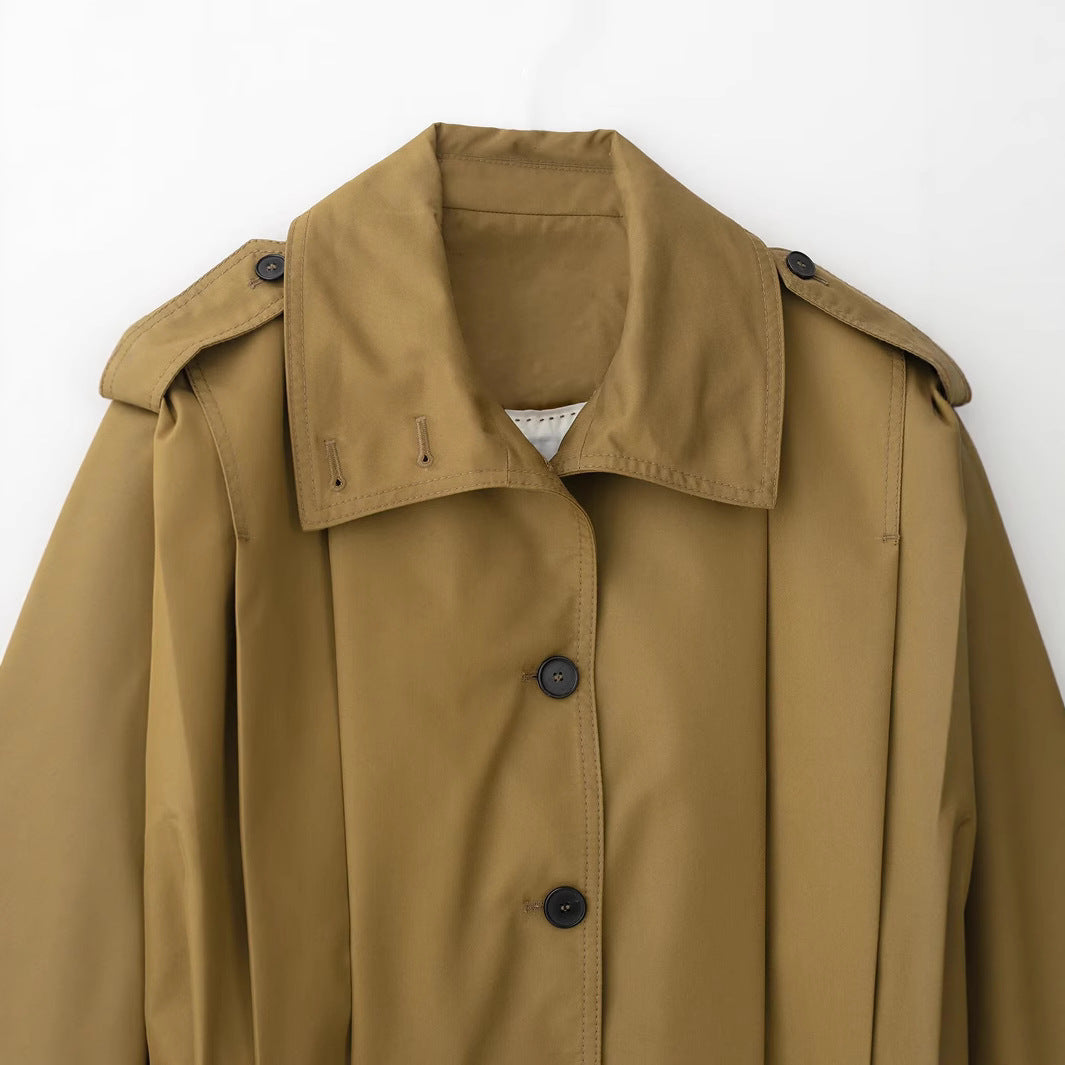 Women's collar long sleeved jacket baseball jacket
