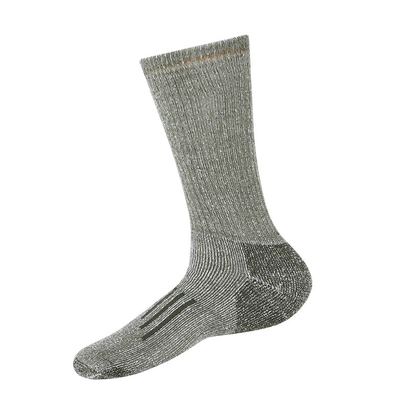 Merino wool socks hiking socks thickened warm anti slip breathable sports socks outdoor long socks for men and women