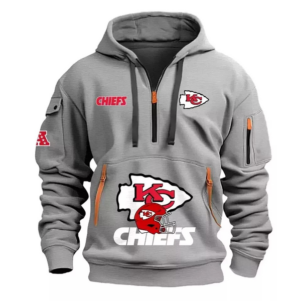 Men's Amazon Multi Pocket Zipper Hoodie