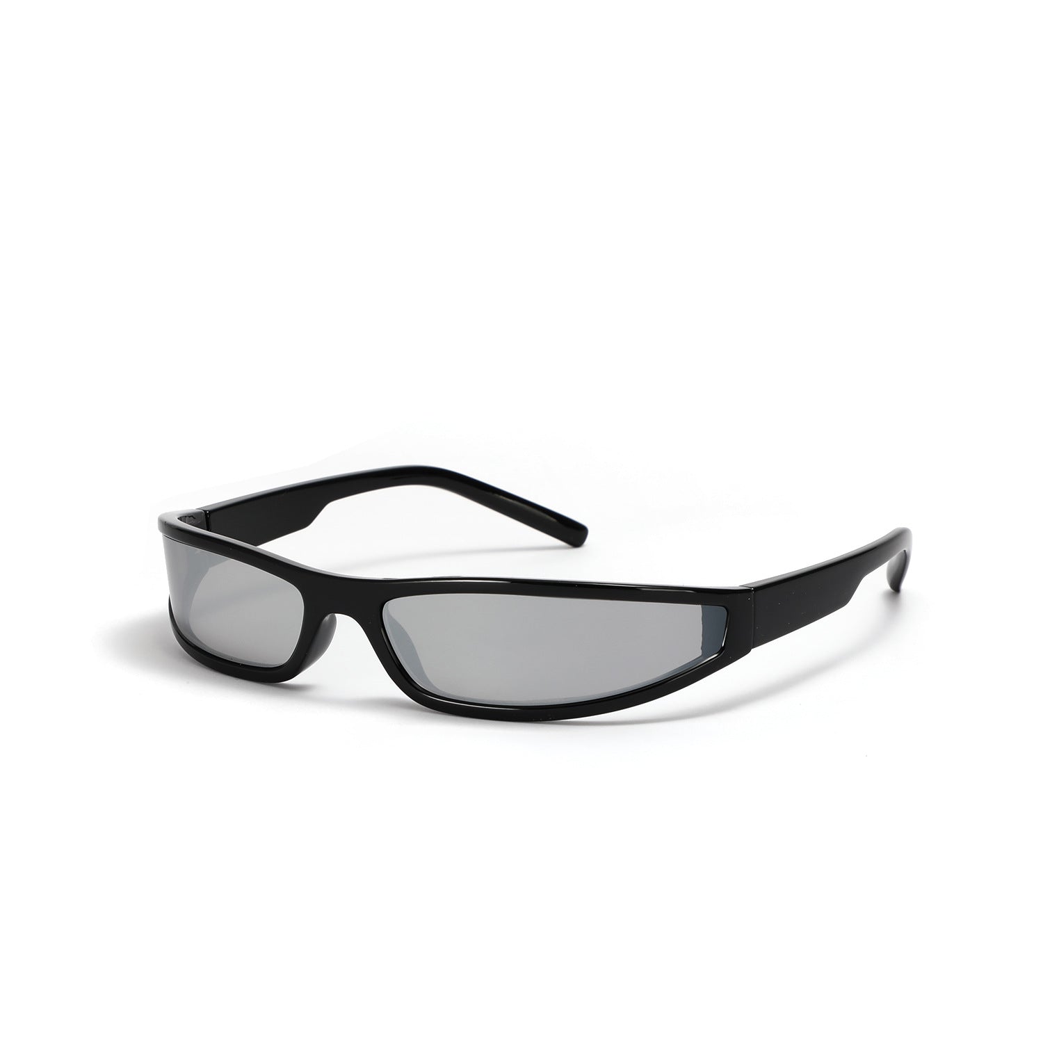 Narrow frame sunglasses for men personality trend futuristic style colorful sunglasses for women
