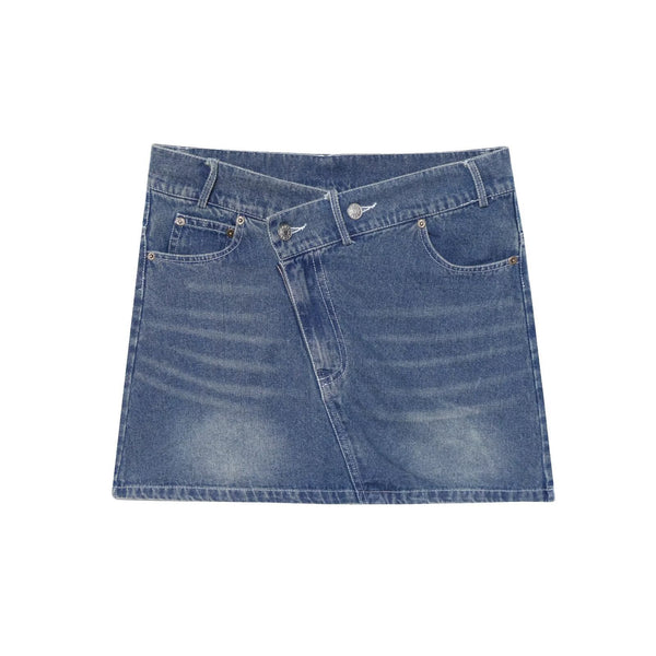 Fashionable and versatile casual denim short skirt pants for women