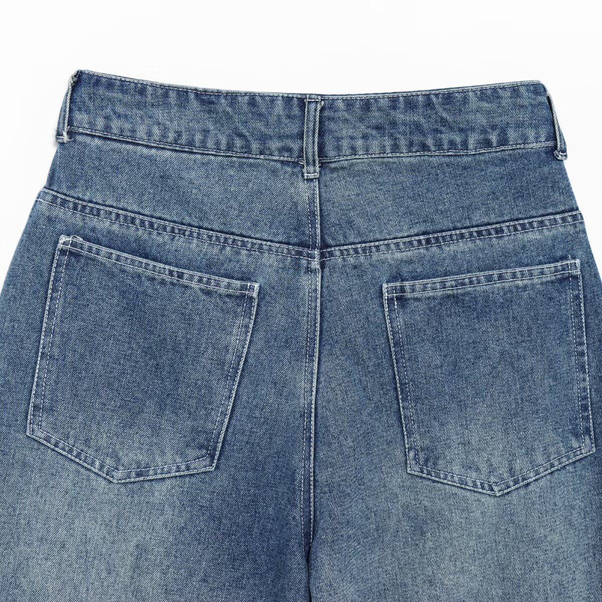 Old long wide leg jeans for women